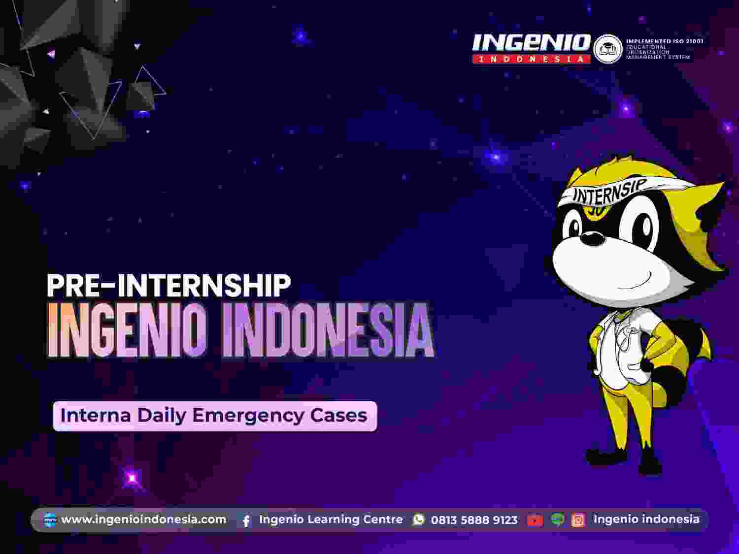 pre internship ingenio [day 7] interna daily emergency cases   dr. erlangga araditya satriyo sp.pd 976